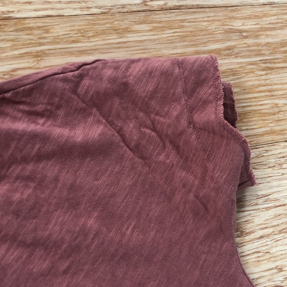 UpWest Easy Tee Mini Dress in Brick N223 - Picture 3 of 3